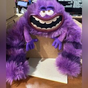 Vintage Disney Pixar
Monsters University Smiling
Purple Monster.